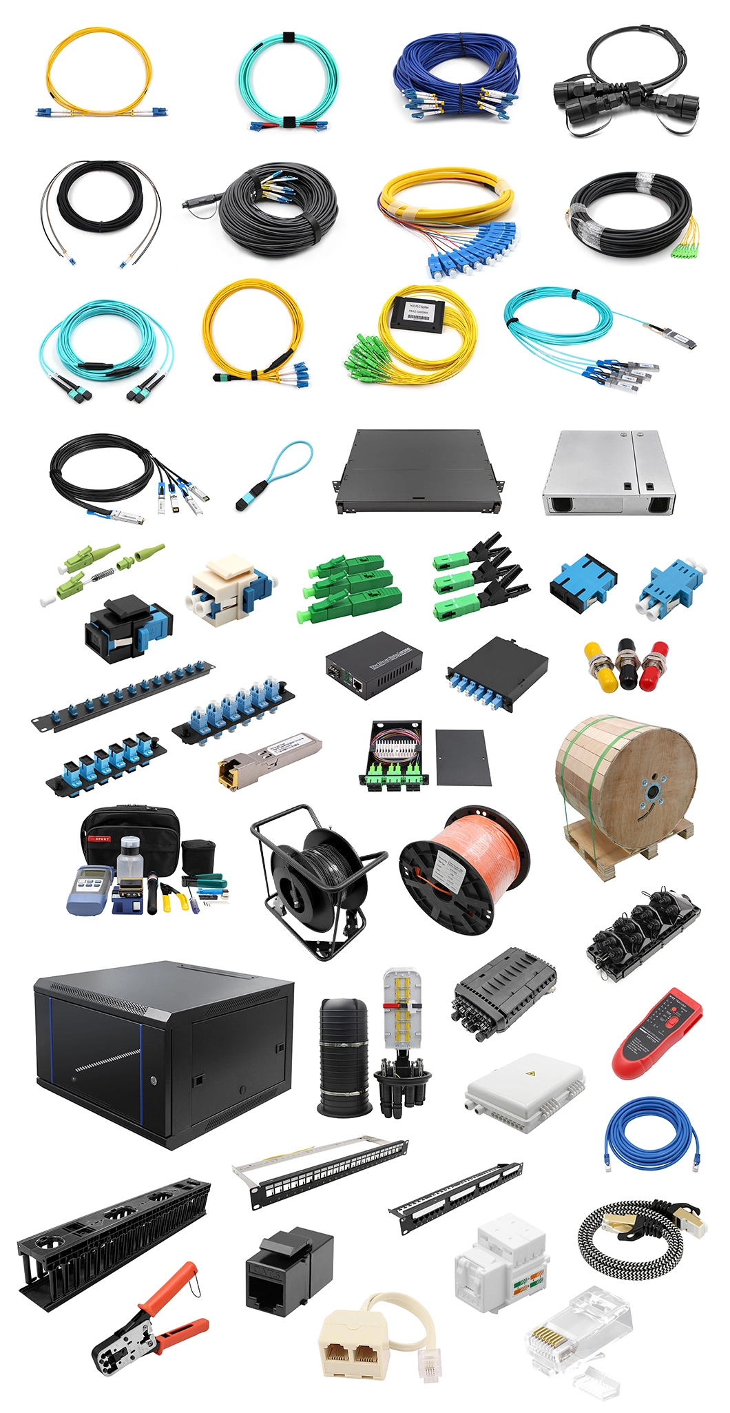 CAT.5E RJ45 8P8C Modular Plug Unshielded (UTP) Network Connectors For Round Cable