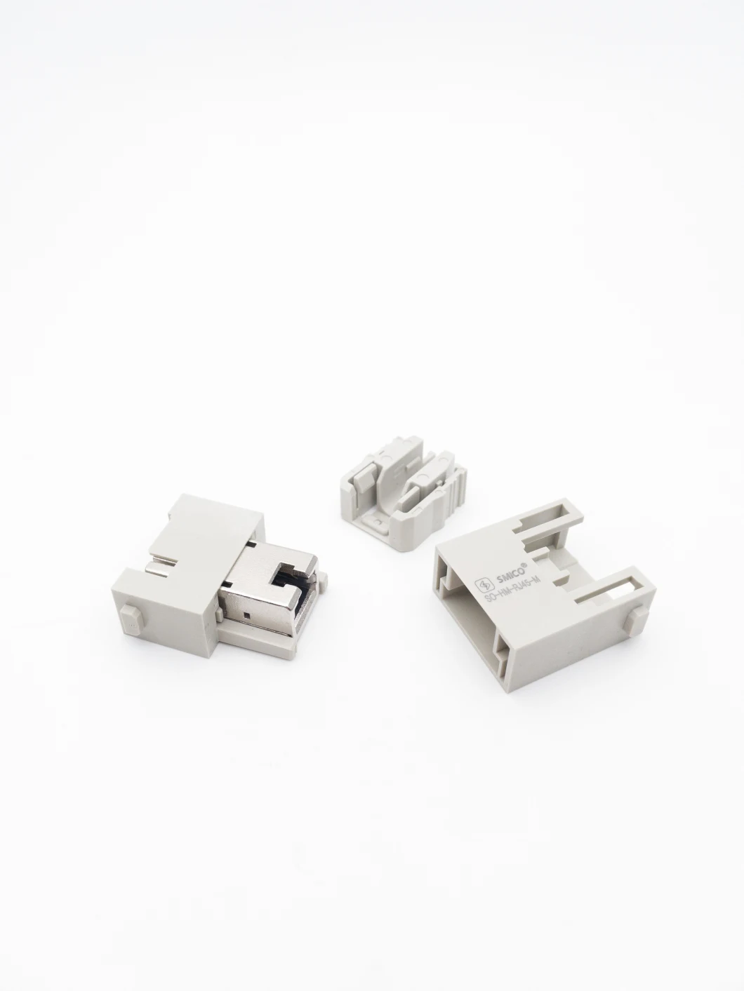 09454001520 Hm-RJ45-Apt/2 Han-Modular RJ45 Gl CAT6A Plug 8p for Heavy Duty Connectors