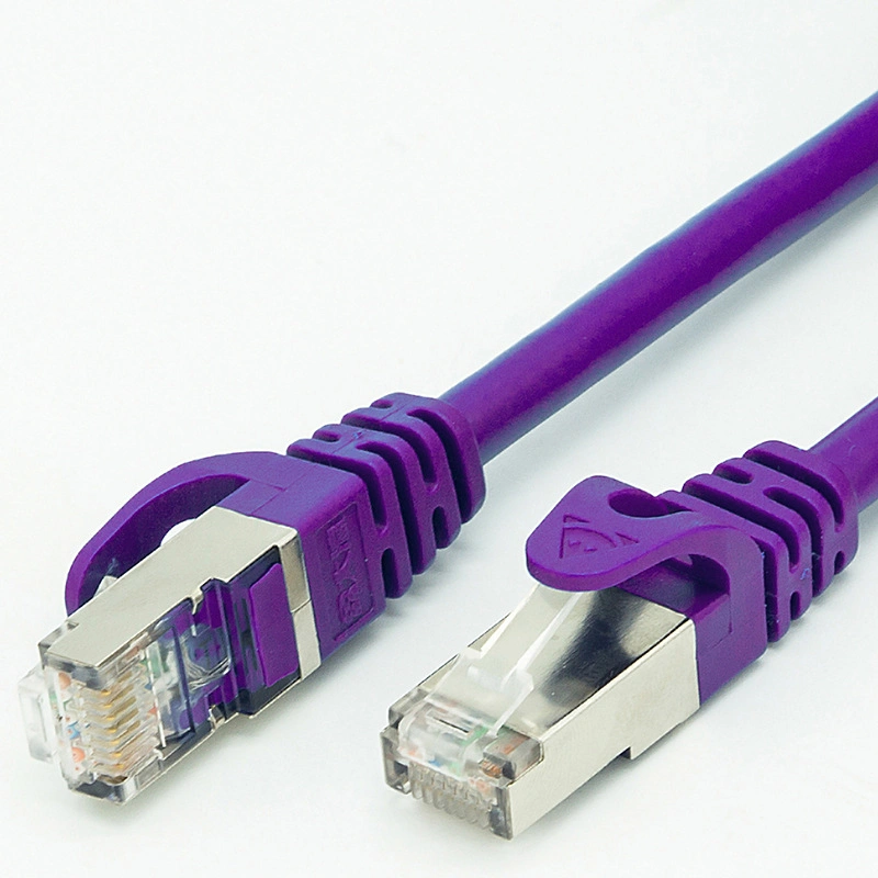 Cat7 Shielded SSTP 10 Gigabit Ethernet Network Patch Cord 10FT