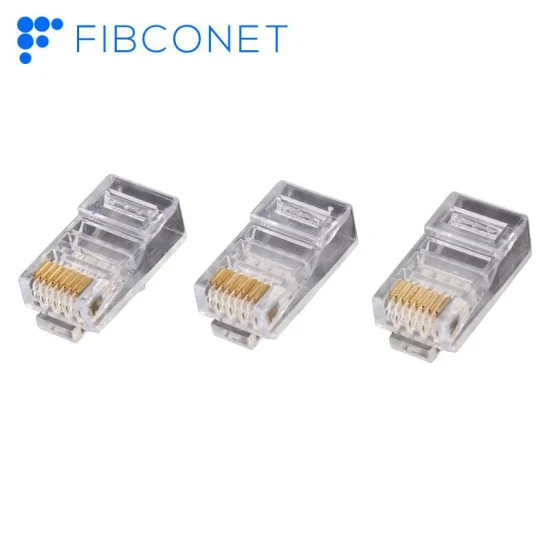 Разъем передачи данных RJ45 8p8c 4p4c 6p6c Модульный разъем CAT6