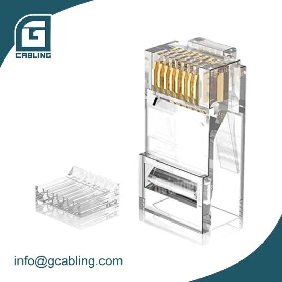 Gcabling 100 шт./кор. Ethernet вилка RJ45 CAT6 Cat7 8p8c RJ45 модульная вилка UTP RJ45 Cat 6 вилка RJ45