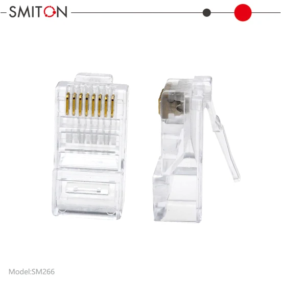 Unshiled Cat5e CAT6 CAT6A RJ45 Сетевой разъем RJ45 Модульная вилка