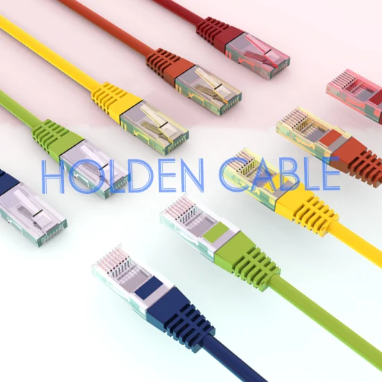 Кабель Ethernet LAN CAT6 Cat7, плоский круглый сетевой патч-кабель