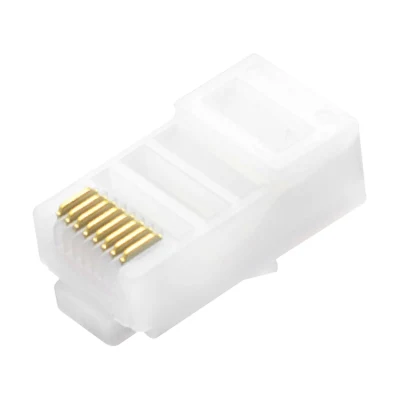 Модульная вилка CAT.5E RJ45 8P8C, неэкранированные (UTP) сетевые разъемы повышенной прочности