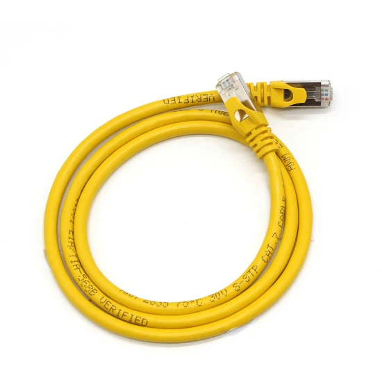 Blauer Stecker CAT6A Cat7 Cat8 26AWG ПВХ SFTP 0,5 м/1 м/2 м/3 м, 5 м, 10 м, 15 м Патчкабель