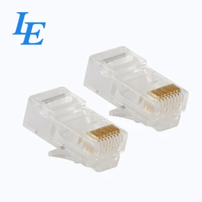 Кабельные соединители Le CAT6 Cat Модульные вилки RJ45