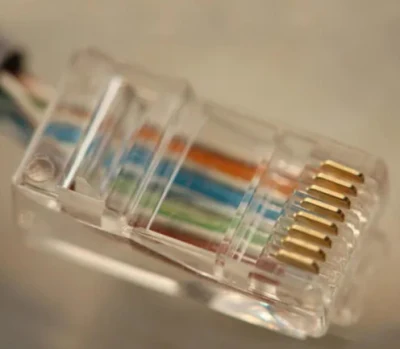 8p8c Cat5e UTP Модульный разъем RJ45