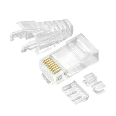 CAT.6A RJ45 8P8C Модульная вилка Неэкранированный (UTP) Комплект вилок сетевого разъема