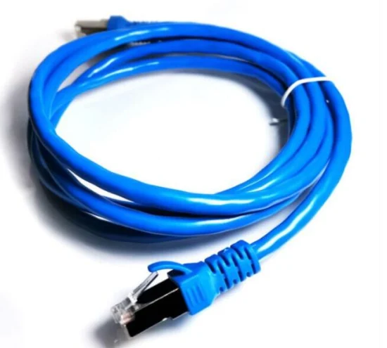 Разъем RJ45 для компьютера. Оболочка из ПВХ, медный провод Cat 5e CAT6 UTP. Внутренний сетевой кабель. Патч-кабель.